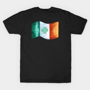 Celtic Knot Irish Flag T-Shirt